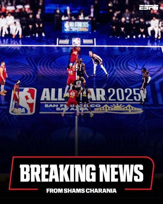 Shams：新赛季NBA全明星或采取循环赛制，包括2支美国队和1支世界队